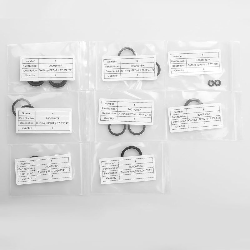 Screw Man طقم O-Ring ل Navien 30009933A يناسب سخان الماء بدون خزان Navien - Image 1